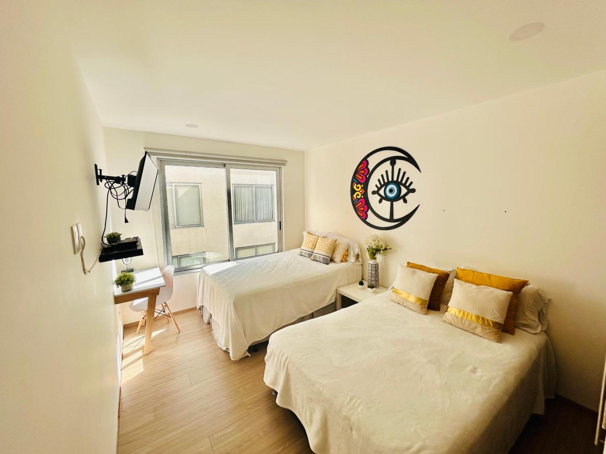 Espectacular Departamento/Estacionamiento, 3 Tv'S Apartman Mexikóváros Kültér fotó